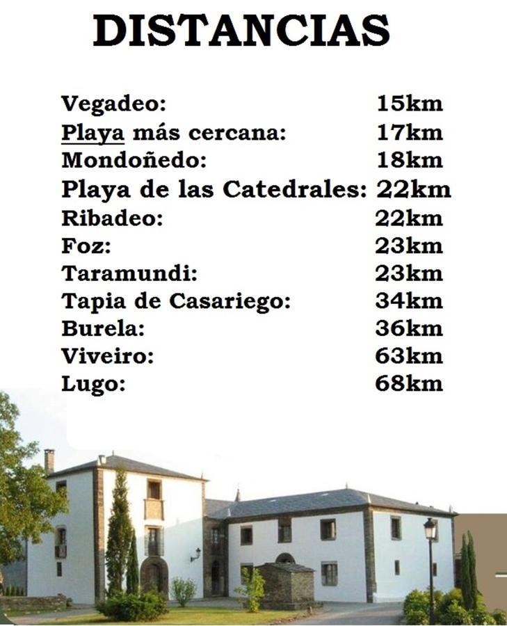 Pazo De Terrafeita Otel Trabada Dış mekan fotoğraf